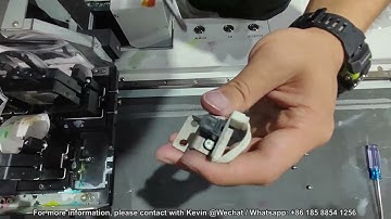 How to replace the encoder strip sensor of NC-UV0609XIII uv flatbed printer?