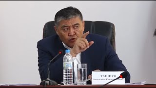Ташиев: подрядчика — привязать к столбу и оставить без еды