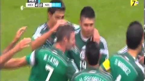 MEXICO vs NUEVA ZELANDA   Repechaje Rumbo a Brasil 2014   Martinoli se 'moja' con Oribe TV AZTECA