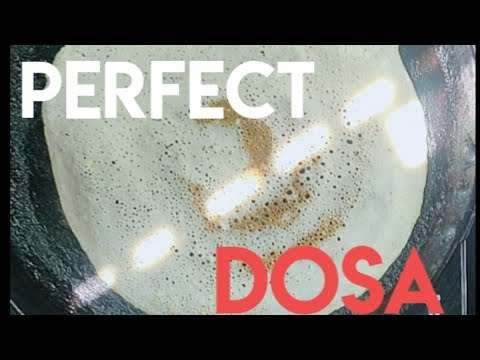 How to make a perfect dosa in a hotel style - YouTube