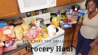 Monthly Grocery Haul