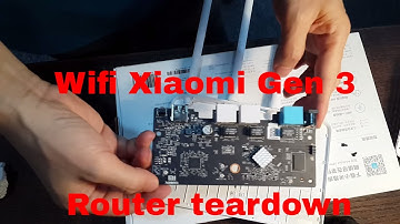 Xiaomi WiFi Router Gen 3 teardown - Part1 - Opening case