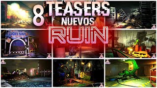 Se Revelan 8 NUEVOS TEASERS de FNaF Security Breach RUIN | TODO EXPLICADO