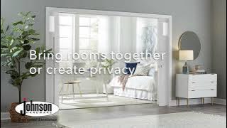 Johnson Hardware® Converging 1562 Bypass Pocket Door Frame in home office