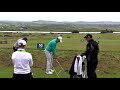 WGC-HSBC Champion Justin Rose | RARE Practice Footage | Portstewart GC