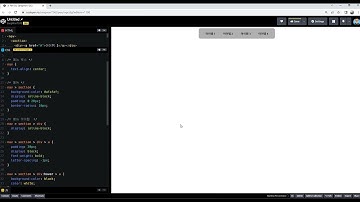 2022-03-30, HTML, CSS 강좌, 68강, 중앙 모서리 둥근 메뉴를 구현해주세요.(추가설명)