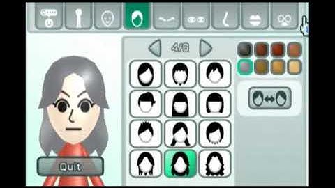 私を作る NEWWFC mii ☆*。★ﾟ*♪ヾ(☆ゝз・)ノ