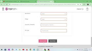 Step By Step Process To Claim PMSSS Scholarship from NSP Portal.