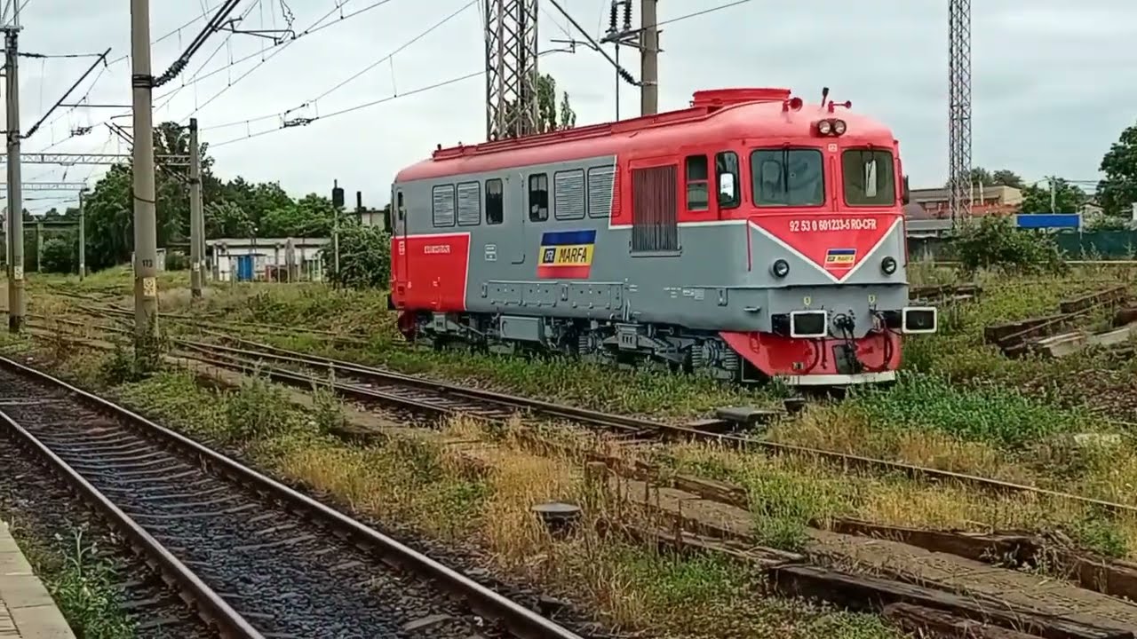 Activitate feroviară în gara Bacău (14.06.2024)