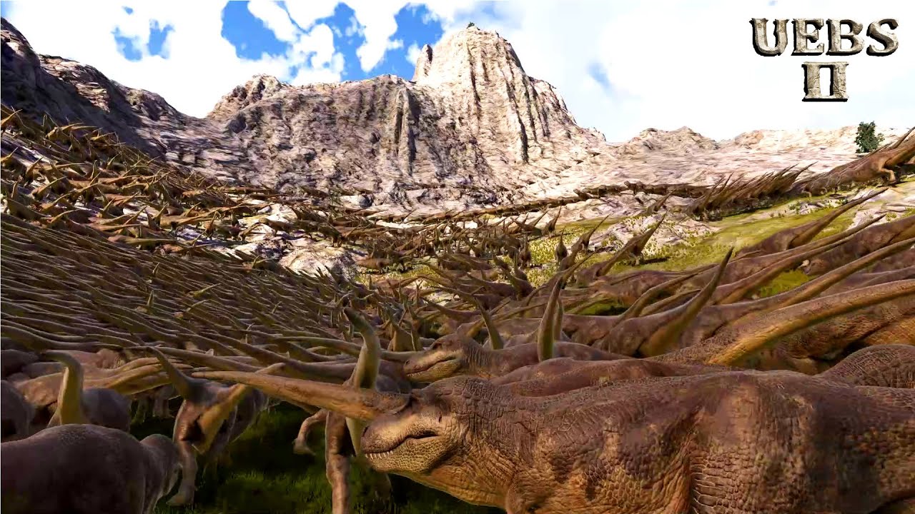 [NEW UNIT] 400,000 T-REXES INVADE MOUNT OLYMPUS | Ultimate Epic Battle Simulator 2 | UEBS 2
