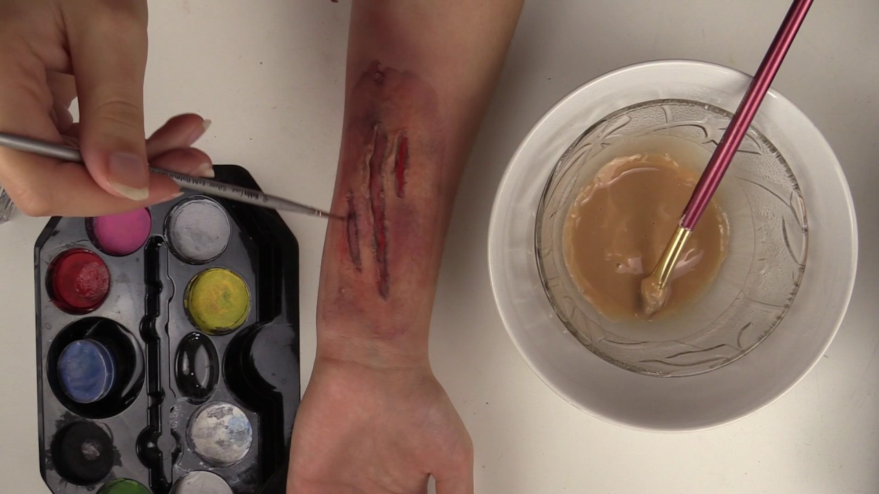 Halloween DIY SFX Gelatine + Wunden/Narben Tutorial