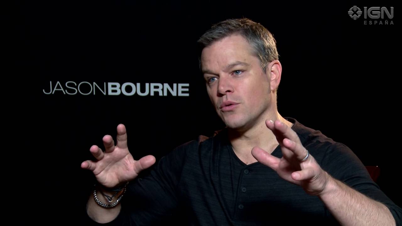 Matt Damon nos habla de Jason Bourne microsoft store