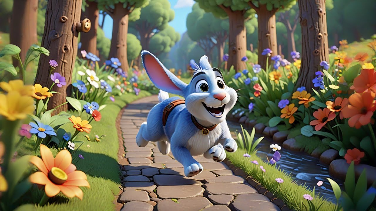 Ricky Rabbit Hops to School | Morning Routine Song for Kids | Fun Learning for Toddlers