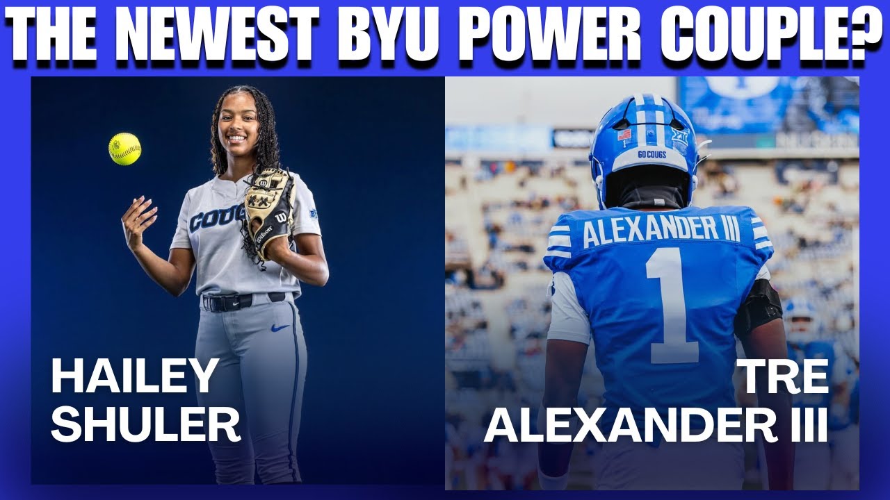 BYU Softball Player Hailey Shuler | 1 On 1 Podcast W/ BYU Football Defensive Back Tre Alexander III