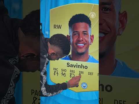 Thumbnail for Savinho fixes his FC26 Rating 🇧🇷🎮 #mancity #fc26 #shorts