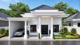 RUMAH KLASIK 9X12 METER 1 LANTAI 2 KAMAR TIDUR