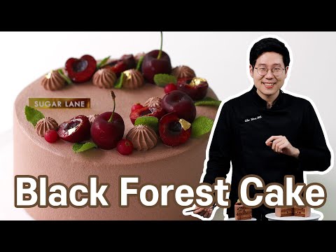 Black Forest Cake  Best combo of chocolate amp cherries!