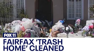 Crews work to clear 'trash house' in multimilliondollar neighborhood in Fairfax District