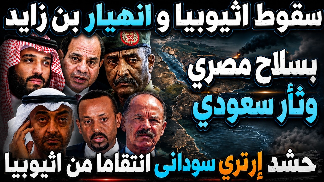 اختفى آبي أحمد! الإمارات فجرت حرب اثيوبيا..حشد إرتري سوداني ومصر ترسل السلاح والسعودية تحمي البحر