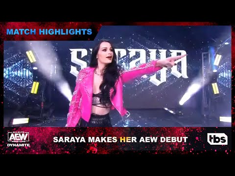 Saraya Makes Her AEW Debut