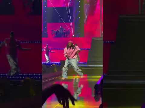 Kai Cenat Dances On Nicki Minaj Stage