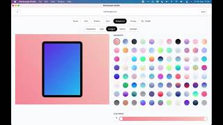 New Feature: Tablet Mockups in Studio!