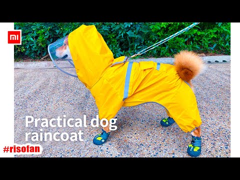 Xiaomi Landor Pet Dog raincoat.