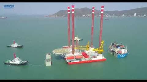 Float-on operation of Platform Milaha Explorer on board the Dock