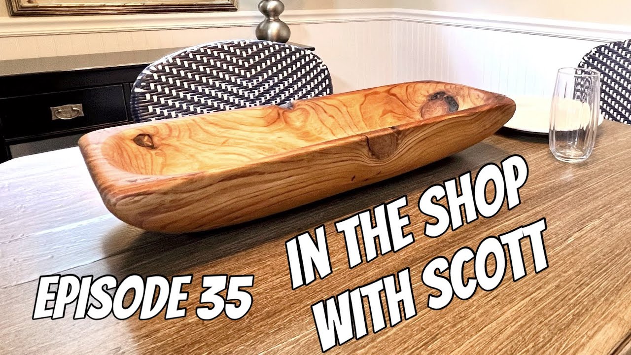 How to Make a Homemade Wooden Dough Bowl (Instructions & Video