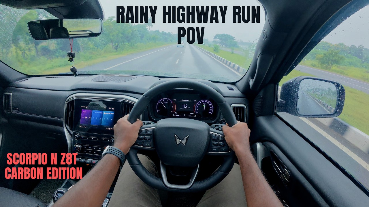 How I Kept This Big SUV Under Control in the Rain | POV