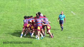 1st XV: ST PAULS v HOWICK COLLEGE