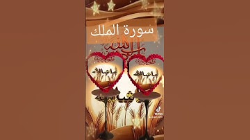 سورة الملك #الرحمن #اكسبلور #القزابري #دويتو #duet #تيك_توك #المصحف #لايك #حالات_واتس