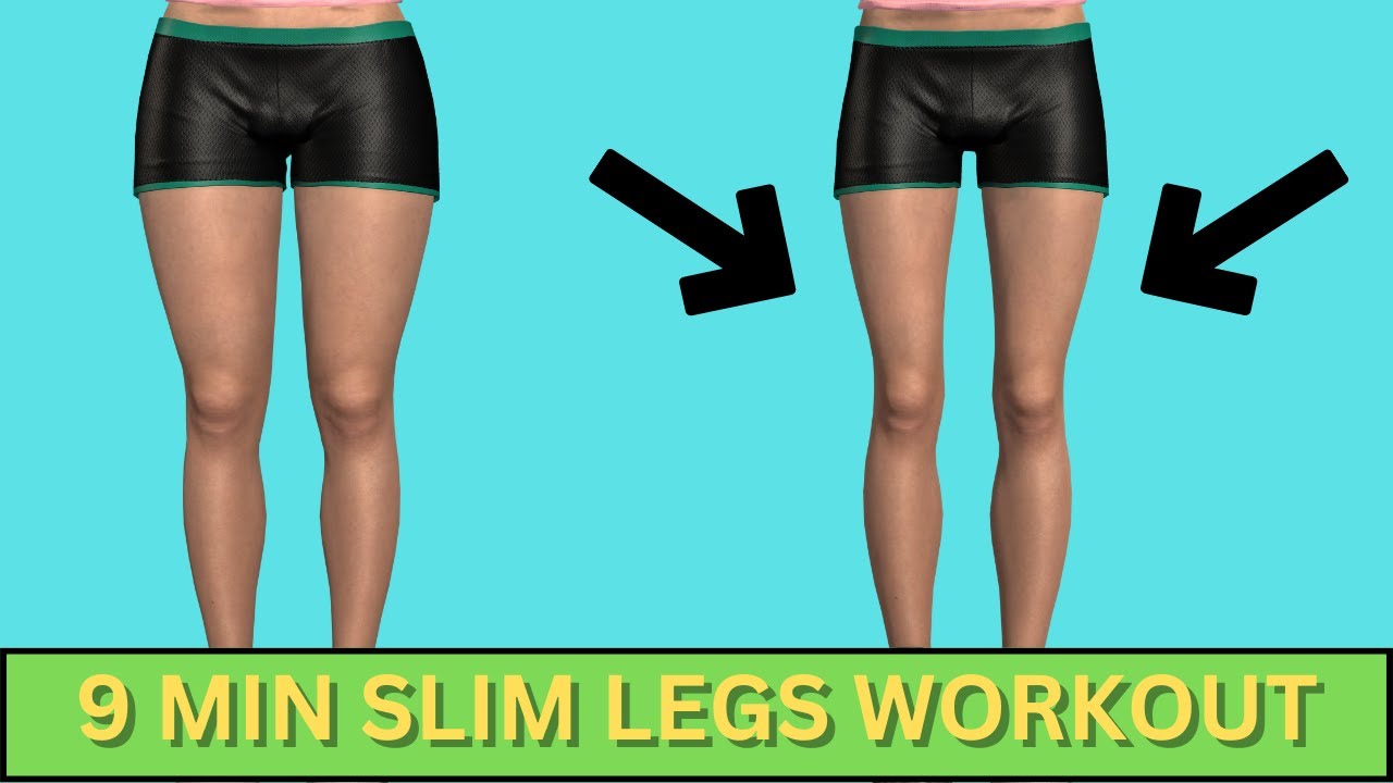 GET SLIM And TONED LEGS In 2 Weeks 9 Min Beginner Leg Workout