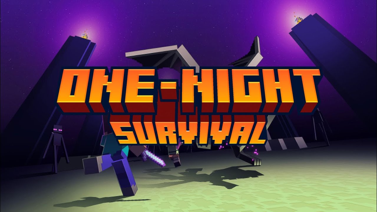+20 Players trying to beat the ender dragon in one session (OneNight