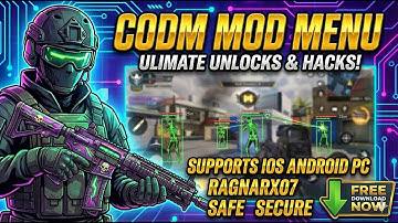 FREE CODM MOD MENU APK COD MOBILE +WALLHACK +AIMBOT + ESP | DOWNLOAD CHEATS NO RECOIL CODM APP