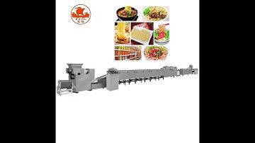 Fried instant noodle machine noodle production line