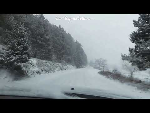 Kar Yağmış Yollara.. Ödemiş Bozdağ /Aralık 2018