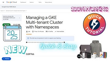 Managing a GKE Multi-tenant Cluster with Namespaces || GSP766 || #qwiklabs #arcade