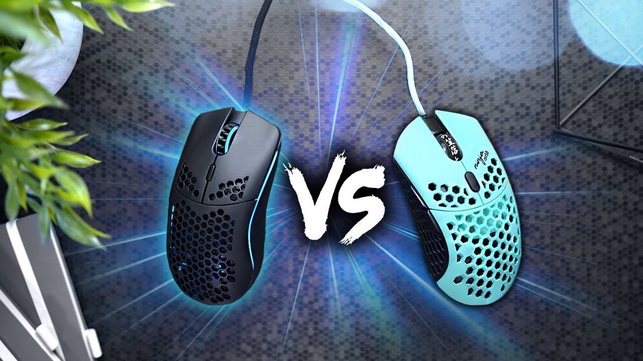 Mouse Comparison Model O Vs Finalmouse Ninja Air58 Youtube