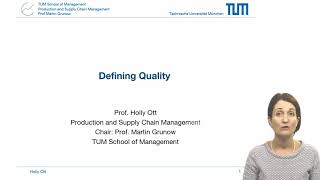 Six Sigma: Define and Measure  | 2-1 LECTURE: Defining Quality screenshot 5