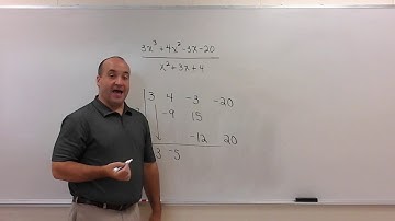 Advanced Synthetic Division