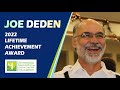 Joe deden  2022 maee lifetime achievement in environmental education award