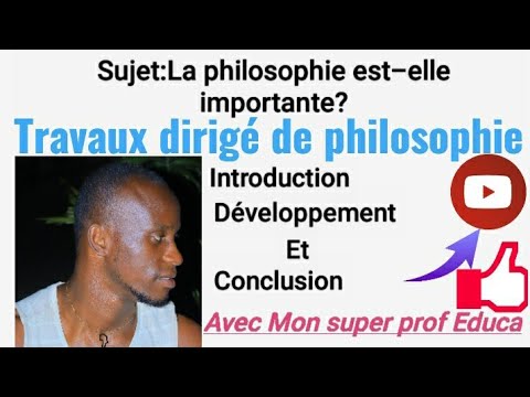 Vidéo: Problèmes de philosophie. Pourquoi la philosophie est nécessaire