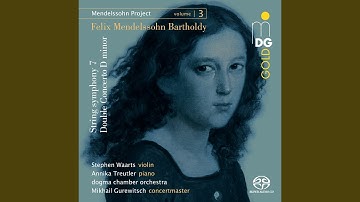 Symphony No. 7 for String Orchestra and Piano in D Minor, MWV N7: I. Allegro