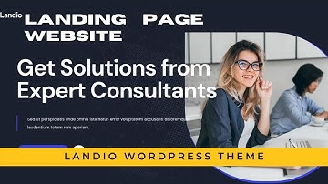 Multi-Purpose Landing Page Website | High Conversion Landing Page | Landio WordPress Theme