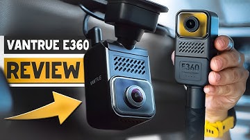 Vantrue E360 Review: a PANORAMIC Dash Cam!?