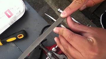 How I put jimping on my knives
