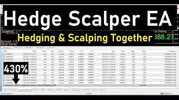 1000$ to 5500$ | Hedge Scalper Robot For MT4 | Hedging & Scalping Together | Forex Expert Advisor