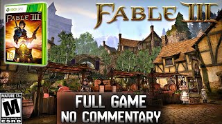 Fable 3 Full Gameplay Xbox Series X No Commentary