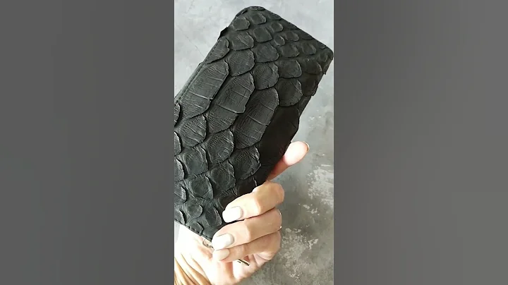 100% Real Python Dragon wallet #pythonwallet #leatherwallet #luxurywallet #pythonbag ✅ORDER👌